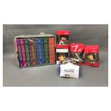 Harry Potter Book Set & Hallmark Ornaments