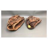 Louisville Slugger & Wilson Baseball gloves