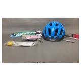 Franklin Rouler helmet & Targus cable lock