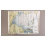 Vintage 1959 Lake Erie Poster