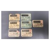 Atq Detroit Baseball Company Rain Check Tickets