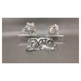 Princess House Crystal Art Glass Figurines