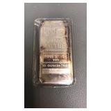 10 Ounces Johnson Matthey Fine Silver Bar