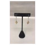 90% Silver Mercury Dime Silhouette Earrings