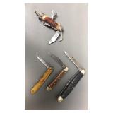 Vtg Robeson & Mae Pocket Utility Knives