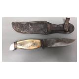 Unique Atq Photo Sweetheart Field Knife