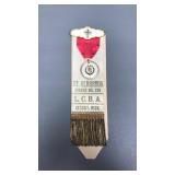 Vtg Ladies Catholic Benevolent Assoc. Ribbon