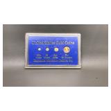 United States Mini Gold Coins Replica Set