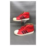 Adidas Shelltoes Size 11 with Leopard Lining