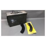 Vtg Ammo Box & Magazine Clips