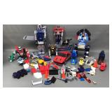 Vtg 1980s Transformers & Commandron Figurines