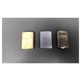 Winston Branded, Brass Zippo & More Lighters