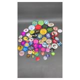 Vtg Political & Social Buttons Pins