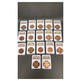 Presidential First Spouses Bronze Graded Coins