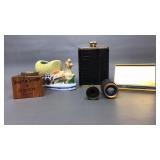 Occupied Japan Budvase Vintage Brass Nozzle &more