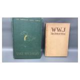 Vtg WWJ Detroit News & Lake Michigan Books