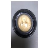 Antique Carved Jesus Christ Religious Plaque