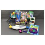 Mattel Classic Football, Namco Ms Pac-Man & Toys