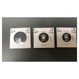 3 Grams .999 Fine Silver Bullion Bars