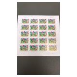 Flowers USA Forever Postage Stamps Value $15.60