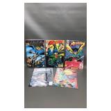 Batman, Robin & Green Lantern Comic Books