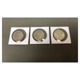 Vtg Kennedy Half Dollars Us Currency Coins