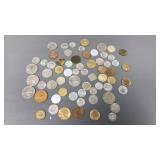 Collection Of Foreign Coins/currency