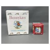Bunnykins Royal Doulton Egg Cup & Book Bank