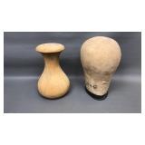 Antique Millinery Mannequin Heads