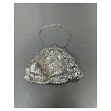 Sweet Vintage Metal Mesh Evening Bag