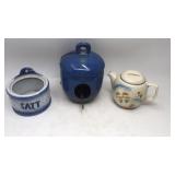 Porcelier Teapot, Ceramic Birdhouse And More!