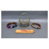 Native American Seed Bead Bracelets & More