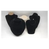 Vintage & Modern Necklace Display Stands