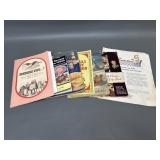 Vtg Betty Crocker, Hoosier Recipes & Booklets