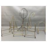 Gold Wire Hat/wig Stand, Ornament Stand & More!