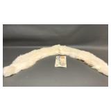 Vtg Fox Fur Handmade Collar & Vtg Booklet