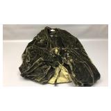 Olive Green Velvet India Imports Xs Ladies Dress