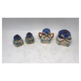 Japanese Ceramic Windmill Salt & Pepper Jars