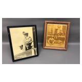 Atq Mary Baker Eddy Wood/Resin Photo & Tile