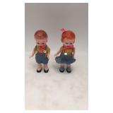 Antique Celluloid Rattle Babydolls