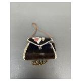 Antique Iriquoise Native American Indian Bead Bag