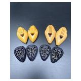 Art Deco Butterscotch Bakelite & Shoe Celluloid