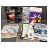 Vtg Texaco Calender, Camaro Manuals & Ephemera