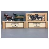 Ertl Collectibles Horse & Wagon Watkins Banks