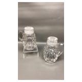 Antique EAPG Block Glass Creamer?