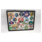 Vintage Political Buttons Carter Ford And More!