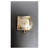 Vtg Oriï¿½s Square Lucite Watch Pendant