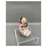 Signed Teissedre Hopi Storyteller Pottery Figurine