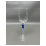 Signed Orrefors Sweden Intermezzo Wine Glass