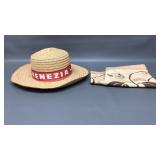 Vintage Venezia Straw Hat & 1940ï¿½s Bag